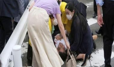 Japanese former PM Shinzo Abe in 'heart failure' after being shot at; assailant detained by police
