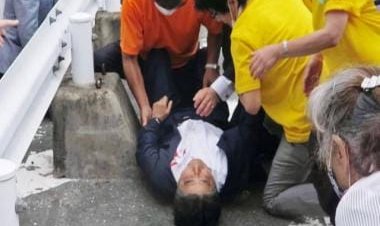 Former Japan prime minister Shinzo Abe assassinated