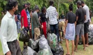 Sri Lanka crisis: After overrunning President Rajapaksa' Colombo mansion, protesters 'feel responsible', clean up area