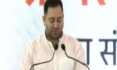 'Brought disgrace to Bihar': Tejashwi Yadav faces ridicule for fumbling before PM Modi
