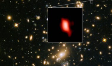 The most distant rotating galaxy hails from 13.3 billion years ago