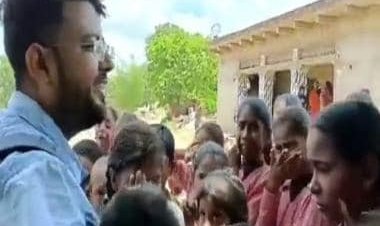 Watch: Students cry after teacher's transfer in Uttar Pradesh's Chandauli; farewell leaves internet emotional