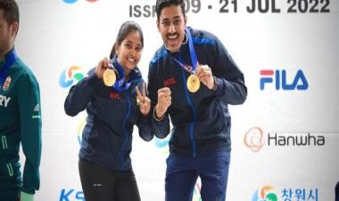 ISSF World Cup: 'Want to stay grounded,' says Shahu Mane after double gold success at Changwon