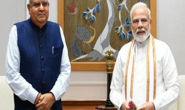 Glad that he will be our VP candidate: PM Modi on Jagdeep Dhankhar
