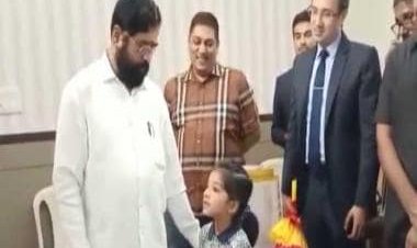 WATCH: Maharashtra's Eknath Shinde reaction to young girl asking if he would take her to Guwahati