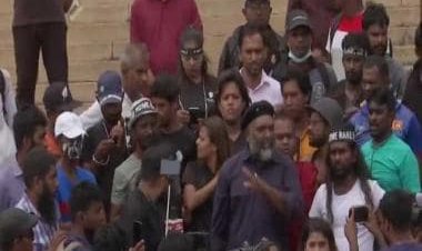 WATCH: Unhappy Sri Lankans protest, raise slogans after Ranil Wickremesinghe elected as new president