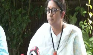 My daughter's fault is her mother speaks against loot by Sonia, Rahul Gandhi: Smriti Irani hits back at Congress