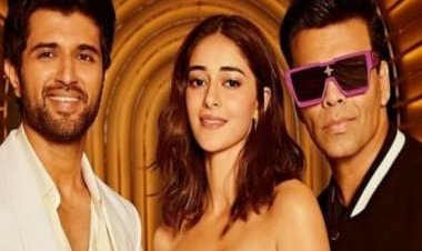 Koffee With Karan season7: Liger star Vijay Deverakonda says he wouldn’t mind a threesome