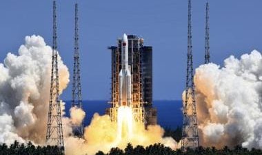China’s giant rocket booster plummeting to earth and no one is sure where it will land