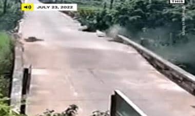 Watch: Bridge cracks open due to scorching heat in China, clip shows harsh effect of climate change