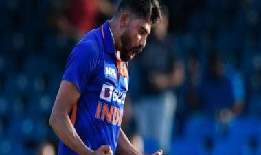 Watch: Mohammed Siraj dismantles West Indies top order with sensational double-wicket over in 3rd ODI