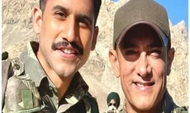 I am playing my grandfather" says Naga Chaitanya who portrays the character of Balaraju Bodi in Laal Singh Chadda