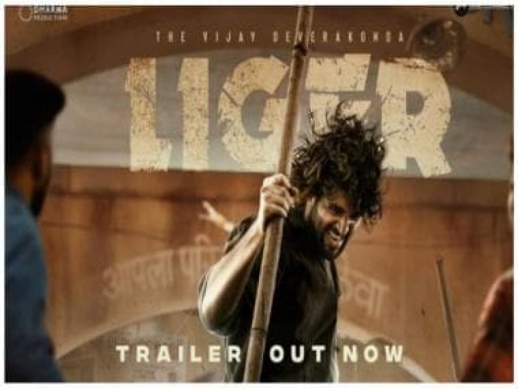 And its here Vijay Deverakonda drops the much awaited trailer of his upcoming next, Liger