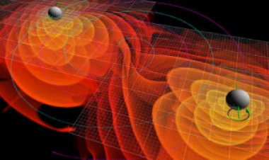 Two black holes merged despite being born far apart in space