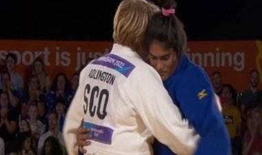 Commonwealth Games: Tulika Maan takes silver medal in judo women’s 78kg; loses final to Sarah Adlington