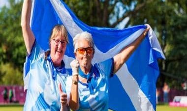 Commonwealth Games: Scotland’s 72-year-old Rosemary Lenton elated after winning gold medal in para lawn bowls