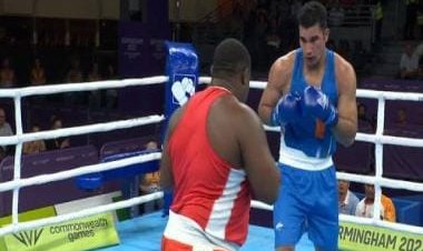 Commonwealth Games Day 7 LIVE: Boxers Amit, Sagar, Jaismine ensure medals; Men's hockey reach SF; More Indians in action
