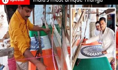 Meet the man who sold his house to weave India’s first ‘Tiranga’ on a single fabric without stitches for Rs 6.5 lakh