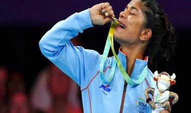 Will take PM Modi's autograph on my boxing gloves: Nikhat Zareen