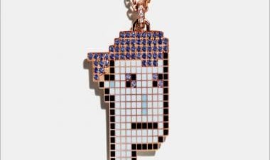 What are Tiffany's custom CryptoPunk 'NFTiff' pendants?