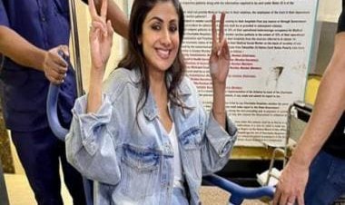 Shilpa Shetty injures herself, says she took the phrase 'break a leg' seriously