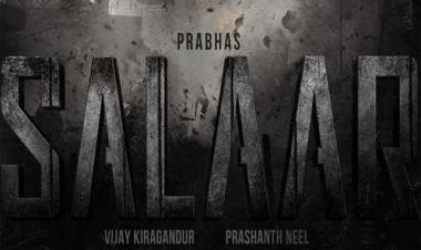 Prabhas leaves fans excited as Salaar to be officially announced on Independence Day