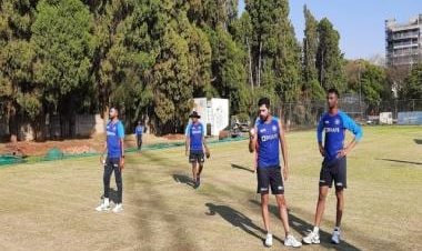 India vs Zimbabwe: Men in Blue gear up for ODI series with intense net session