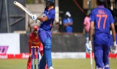 India vs Zimbabwe 1st ODI Live cricket score and ball by ball commentary: IND are 158/0 after 27 overs in 190-run chase