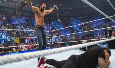 WWE SmackDown Results: Drew McIntyre delivers 'Claymore Kick' to Roman Reigns; Ronda Rousey arrested