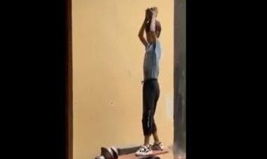 This boy’s balancing act is unbeatable