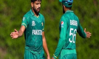 Fan lifts juice bottles from Haris Rauf’s crate. Pacer’s reaction goes viral