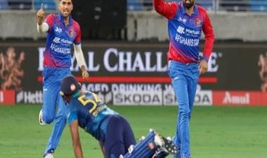 Asia Cup 2022: Afghanistan see off Sri Lanka for 105 amid umpiring controversy