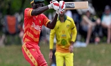 LIVE Cricket Score, Australia vs Zimbabwe, 1st ODI in Townsville