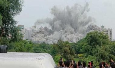 Twin Towers demolition largely successful, says Noida Authority CEO Ritu Maheshwari; residents heave sigh of relief