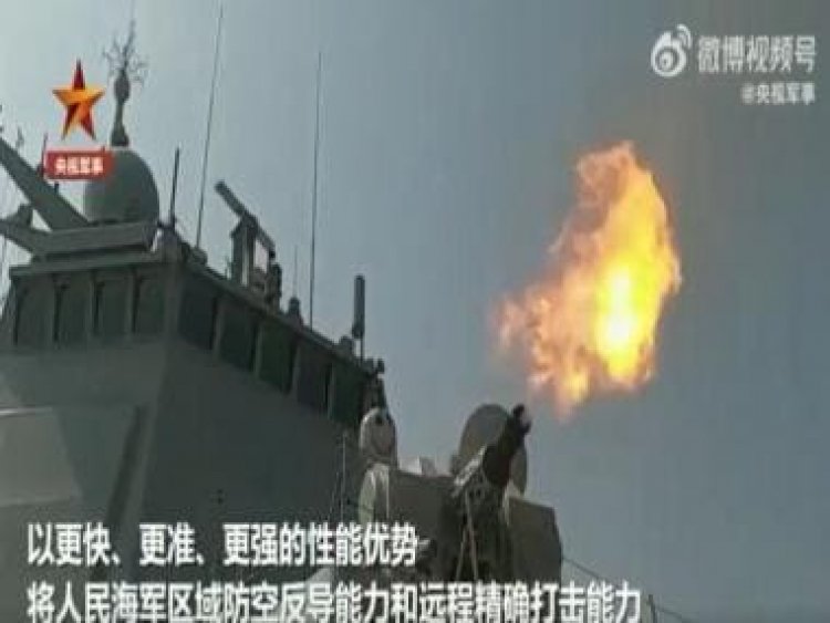 WATCH: China ramps up military propaganda ahead of Pelosi's Taiwan visit, state media shares naval exercise video