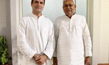 'No intention to become PM candidate,' says Nitish Kumar as he meets Rahul Gandhi in Delhi
