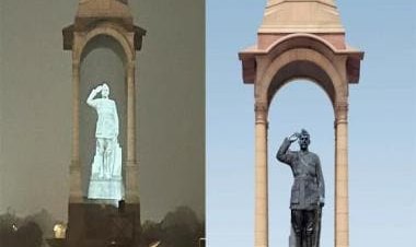 Explained: The making of the grand Netaji Subhas Chandra Bose statue to be unveiled at India Gate today