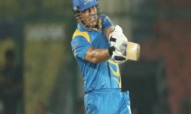 Sachin Tendulkar scores 16 on return to cricket during Road Safety World Series 2022 opener