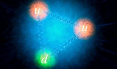 50 years ago, physicists got a whiff of what glues together protons