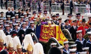 Queen Elizabeth II Funeral LIVE Updates: Crowds line up processional route to pay final respects to iconic monarch