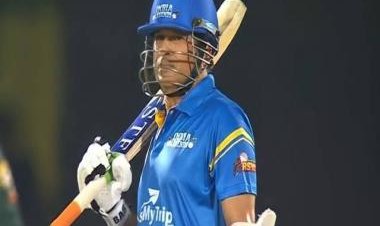 Road Safety World Series: Sachin Tendulkar leaves fans stunned with iconic strokes; watch