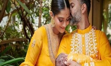 Sonam Kapoor and Anand Ahuja name their baby boy Vayu, share heartfelt post