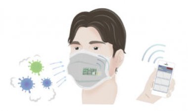 This face mask can sense the presence of an airborne virus