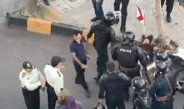 Watch: Anti-hijab woman activist brutally beaten on Iran streets