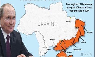 'Not striving for Soviet Union's return,' says Putin as Russia formally annexes four Ukrainian regions