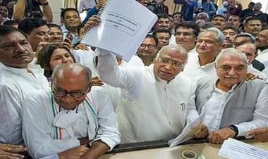 ‘Just what Congress needs for revival,’ BJP in jab at Kharge’s last minute entry for party poll