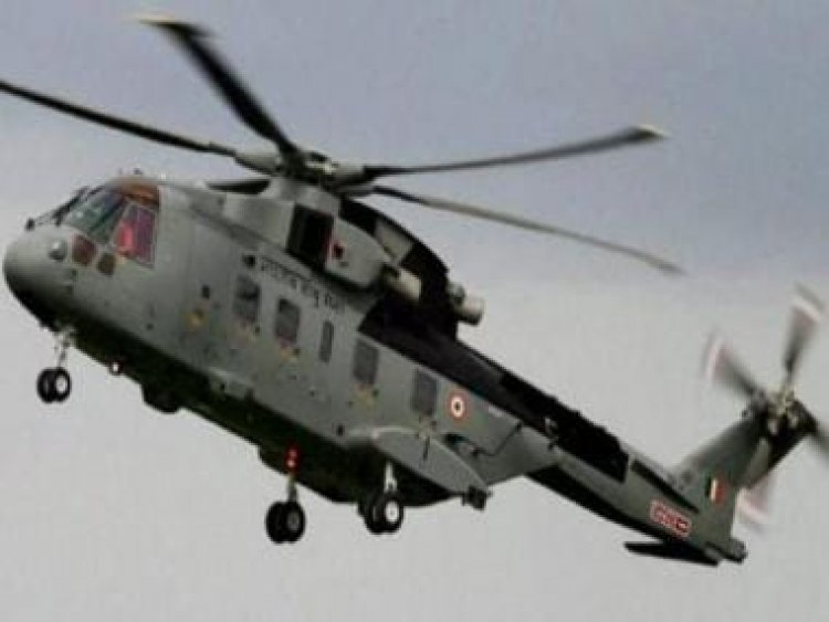 Magic trick or science? Helicopter appears to ‘float’ towards the ground on camera