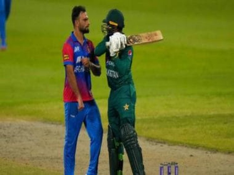 Watch: Heated altercation between Asif Ali and Fareed Ahmad in Pakistan vs Afghanistan