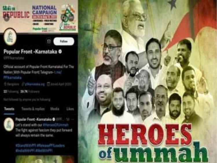 PFI's verified Karnataka Twitter account continues to spew venom despite main handle disabled
