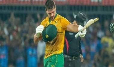 India vs South Africa: Twitterati applaud Rilee Rossouw as Proteas collect consolation win at Indore